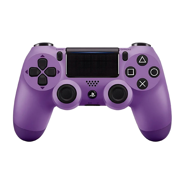 Control inalámbrico DualShock 4, Bluetooth 4.0 / Alámbrico USB, Multiplataforma, Morado Eléctrico – CUH-ZCT2