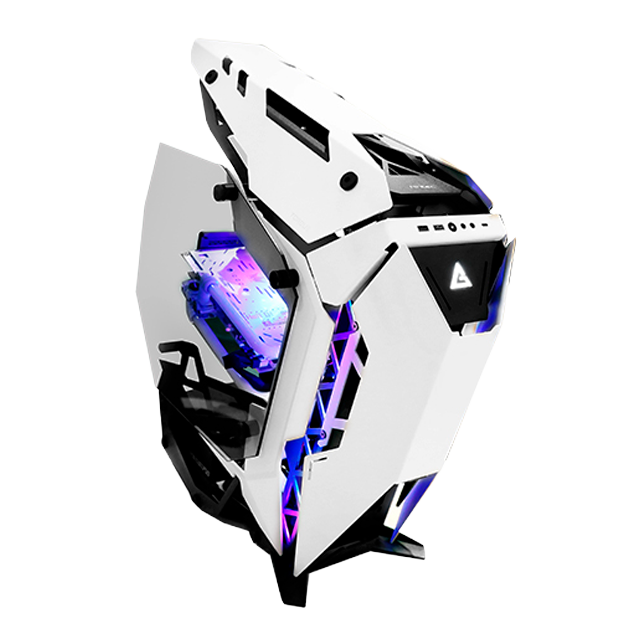 Specter by PhantomCore | Intel Core i9-14900K | RTX 5080 16GB GDDR7 | 96 GB DDR5 | SSD 2 TB NVMe PCIe 5.0 | Enfriamiento Líquido 360 mm LCD | Fuente 1000 W 80+ Gold | Gabinete Antec Torque Blanco y Negro