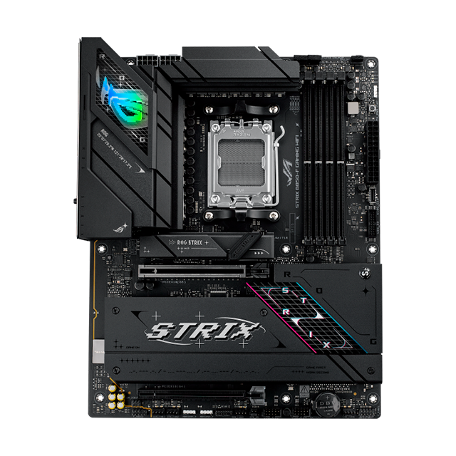 Tarjeta Madre ASUS ROG Strix B850-F Gaming WiFi, AMD AM5, DDR5 8000, ATX, Wi-Fi 7, Bluetooth, RGB – ROG STRIX B850-F GAMING WIFI