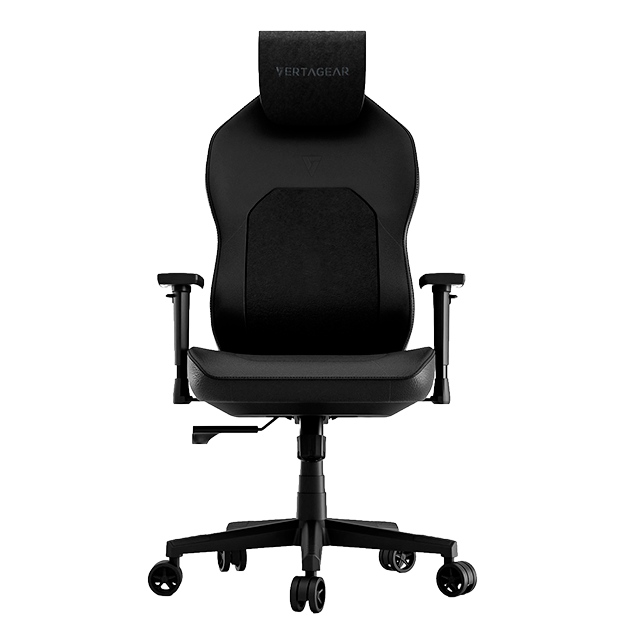 Silla Gamer Vertagear SL1800 Black Edition, Reclinable hasta 140°, ContourMax™, VertaAir™, Soporta 118 kg, Negro - VG-SL1800_BK