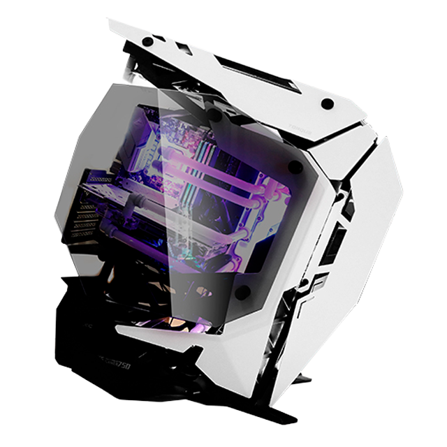 Specter by PhantomCore | Intel Core i9-14900K | RTX 5080 16GB GDDR7 | 96 GB DDR5 | SSD 2 TB NVMe PCIe 5.0 | Enfriamiento Líquido 360 mm LCD | Fuente 1000 W 80+ Gold | Gabinete Antec Torque Blanco y Negro