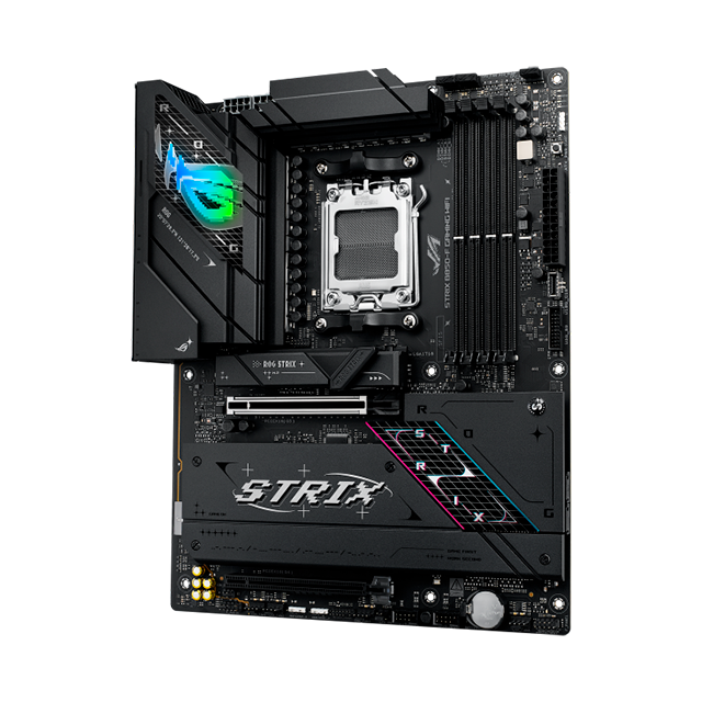 Tarjeta Madre ASUS ROG Strix B850-F Gaming WiFi, AMD AM5, DDR5 8000, ATX, Wi-Fi 7, Bluetooth, RGB – ROG STRIX B850-F GAMING WIFI