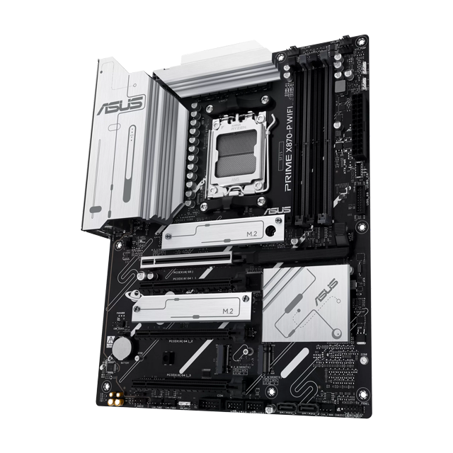 Tarjeta Madre ASUS Prime X870-P WIFI, AMD AM5, DDR5, ATX, PCIe 5.0, Wi-Fi 7, Bluetooth, 2.5Gb Ethernet, USB 40Gbps – PRIME X870-P WIFI