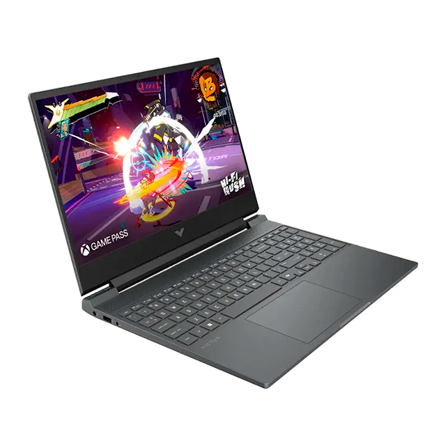 Laptop Gamer HP Victus, Intel Core i5 13420H, GeForce RTX 3050 6GB, 8GB, 512GB SSD, 15.6" FHD 144Hz, Windows 11 Home, Inglés, Mica Silver – 15-fa2013d