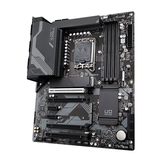 Tarjeta Madre Gigabyte Z790 UD AC, DDR5, ATX, LGA 1700, PCIe 5.0, WiFi AC, Triple M.2, 2.5GbE - Z790 UD AC