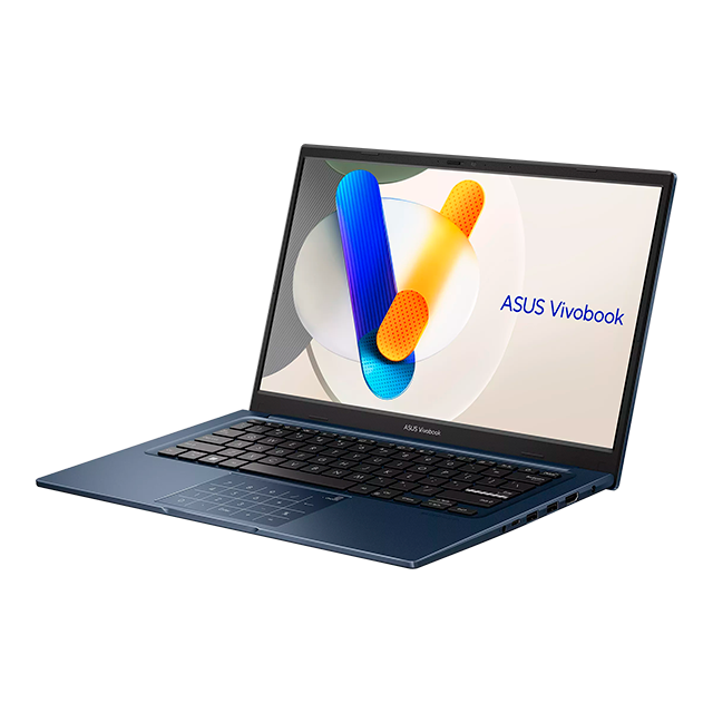 Laptop ASUS Vivobook 14 X1404VA, Intel Core i5-1334U, 12GB RAM, 256GB SSD, 14" FHD, Windows 11 Home, Quiet Blue – X1404VA-I512256