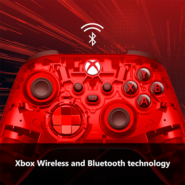 Control inalámbrico Xbox Edición Especial Pulse Cipher, Bluetooth / Alámbrico USB-C, Multiplataforma