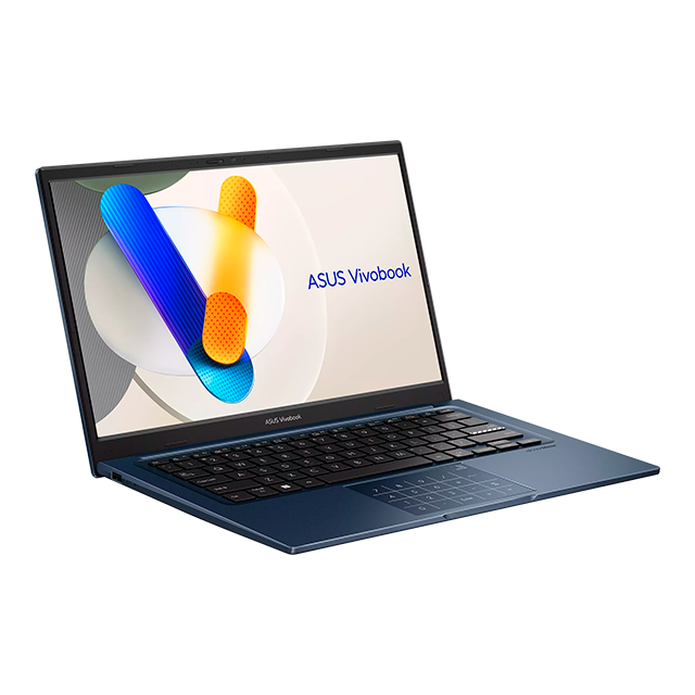 Laptop ASUS Vivobook 14 X1404VA, Intel Core i5-1334U, 12GB RAM, 256GB SSD, 14" FHD, Windows 11 Home, Quiet Blue – X1404VA-I512256