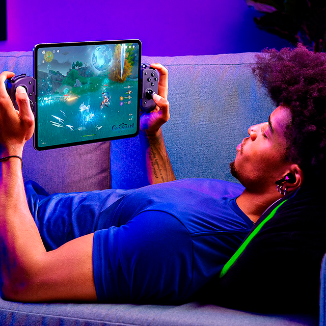 Control Gamer Móvil Razer Kishi V3 Pro XL para iPad y Tablets Android de hasta 13”, USB-C, Negro – RZ06-05470100-R3U1