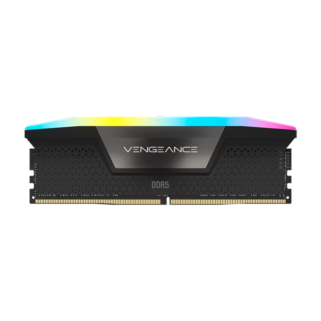 Memoria RAM Corsair Vengeance RGB 48 GB (2×24 GB), DDR5, 7000 MHz CL40 Negra – CMH48GX5M2B7000C40