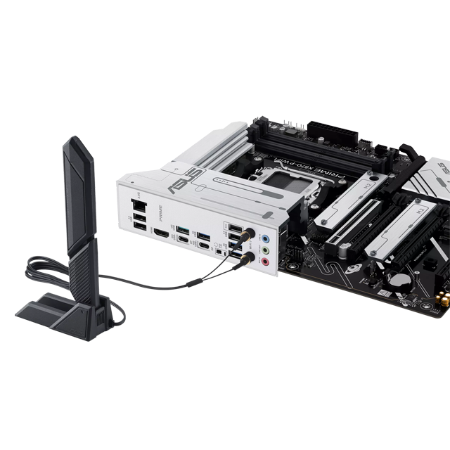 Tarjeta Madre ASUS Prime X870-P WIFI, AMD AM5, DDR5, ATX, PCIe 5.0, Wi-Fi 7, Bluetooth, 2.5Gb Ethernet, USB 40Gbps – PRIME X870-P WIFI