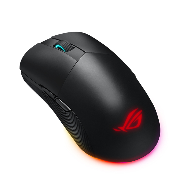 Mouse Asus ROG Pugio ll Wireless, Inalámbrico, 16000 DPI, 7 Botones, Aura Sync, RGB, PMW3335