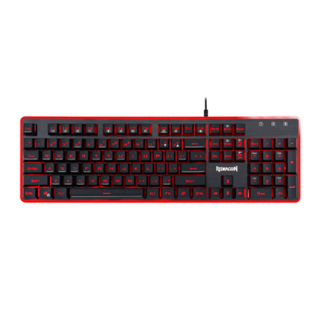 Teclado Membrana Redragon DYAUS2 K509RGB-SP, 7 Colores, Español - K509RGB-SP - 8800-0058 