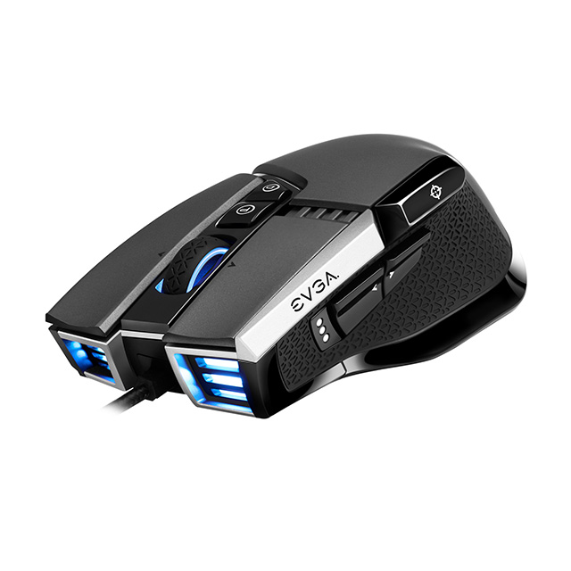 Mouse Gamer EVGA X17 Gray, Alámbrico, 16,000 DPI, 10 Botones, Pixart 3389 Optico - 903-W1-17GR-KR