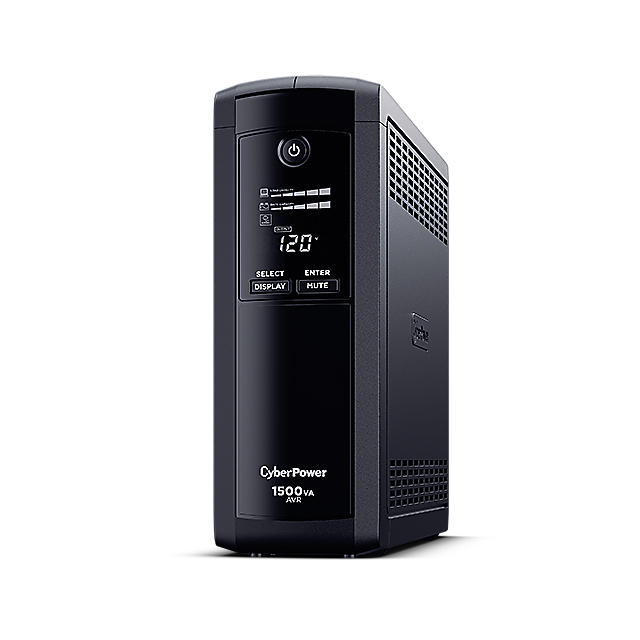 No-Break Cyberpower CP1500AVRLCDA, 1500VA, 900W, 12 Contactos, UPS