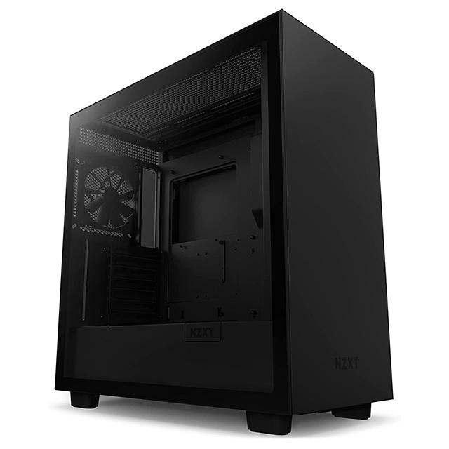 Gabinete NZXT H7 Negro, E-ATX, Cristal Templado, 2 Ventiladores, Soporte GPU Vertical - CM-H71BB-01