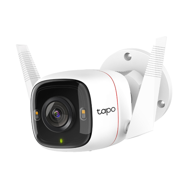 Camara Wi-Fi de seguridad exterior para el hogar TP-Link Tapo C320ws | 2K | Detección de movimiento | Vision Nocturna | IP66 | Compatible con Hey Google y Alexa