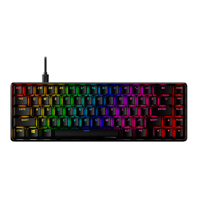 Teclado Mecánico HyperX Alloy Origins 65, RGB, Switches HX Aqua, Ingles - 56R64AA#ABA