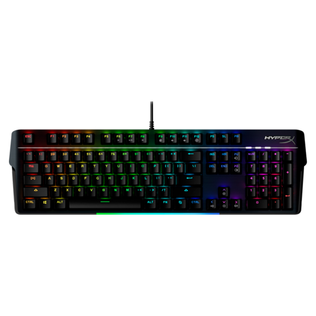 Teclado Mecánico HyperX Alloy MKW100, RGB, Switches TTC Red, Ingles - 4P5E1AA#ABA