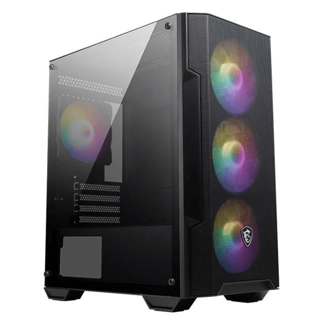 Gabinete MSI MAG Forge M100A, M-ATX, Cristal Templado, 4 Ventiladores Auto-RGB - MAG FORGE M100A