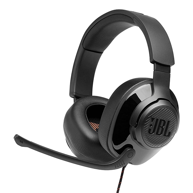 Diadema JBL Quantum 200 Negros / Alámbrico / 3.5mm / PC / Mac / PS4 / PS5 / Xbox One / Xbox Series X|S / Switch - JBLQUANTUM200BLKAM