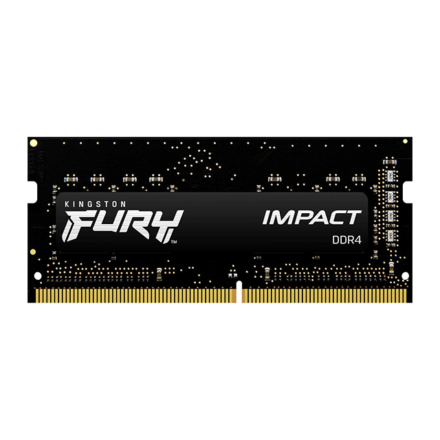 Memoria RAM Kingston Fury Impact SO-DIMM 8GB DDR4 3200Mhz - KF432S20IB/8