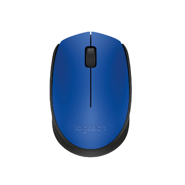 Mouse Logitech M170 Azul, Inalámbrico, 3 Botones, 1,000 DPI - 910-004800