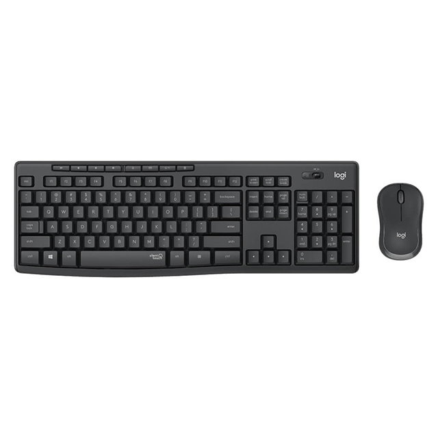 Combo de Teclado y Mouse Logitech MK295, Inalámbrico, Silencioso, Español - 920-009792