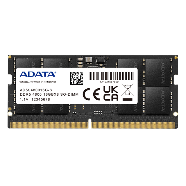 Memoria RAM Adata Hunter SO-DIMM 16GB DDR5 4800Mhz - AD5S480016G-S