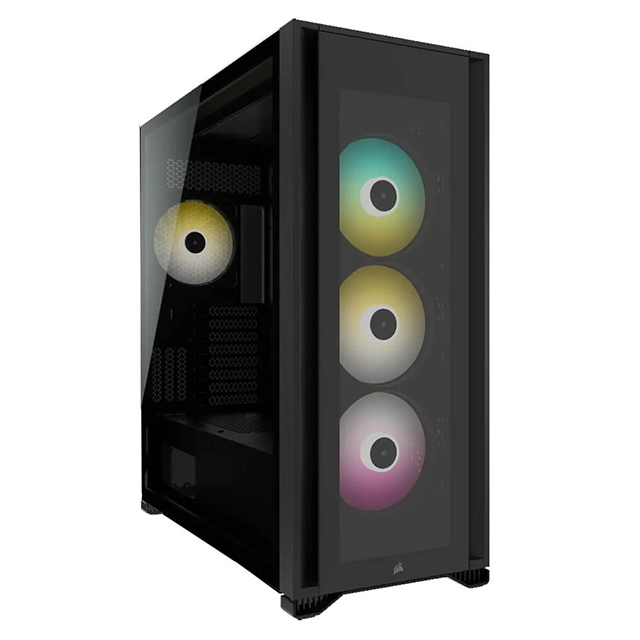 Gabinete Corsair ICUE 7000X RGB Negro, Cristal Templado, 4 Ventiladores SP140 RGB ELITE, ATX - CC-9011226-WW