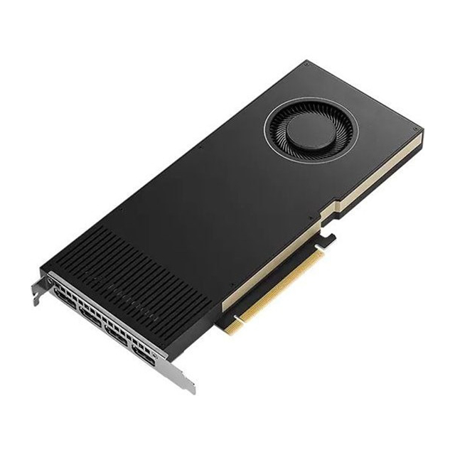 Tarjeta de video Nvidia PNY Quadro RTX A4000 16GB GDDR6, 6,144 Cuda Cores, PCIe 4.0, Arquitectura Ampere, x4 Displayport, Bulk - VCNRTXA4000-BLK