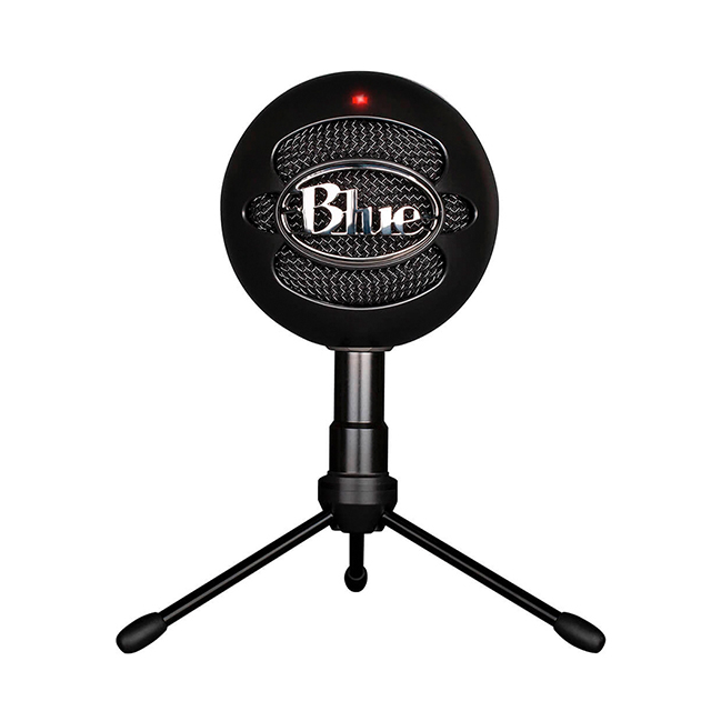 Micrófono Blue SnowBall Ice Negro, Plug-And-Play USB (Logitech) - 988-000067