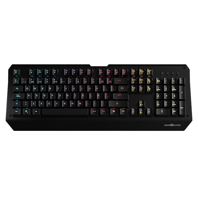 Teclado Mecánico GameFactor Optical KBG601 | RGB | Red (Linear) | Español