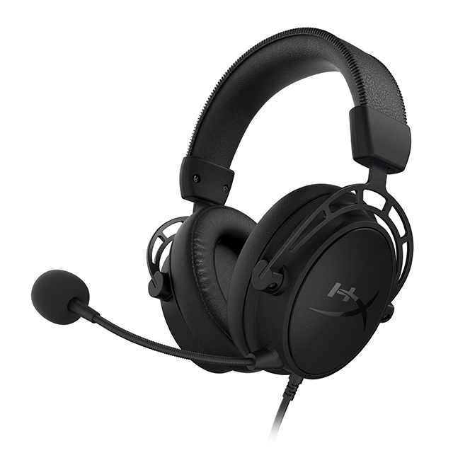 Diadema HyperX Cloud Alpha S Blackout, Alámbrico, USB, 3.5mm, PC, PS4, Stereo, 7.1 Surround, HX-HSCAS-BK/WW