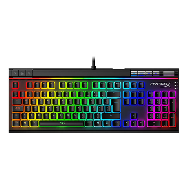  Teclado Mecánico HyperX Alloy Elite 2, Switch Red, RGB, Keycaps Hyperx Pudding ABS Traslucido - HKBE2X-1X-LA/G, 4P5N3AI#AC8