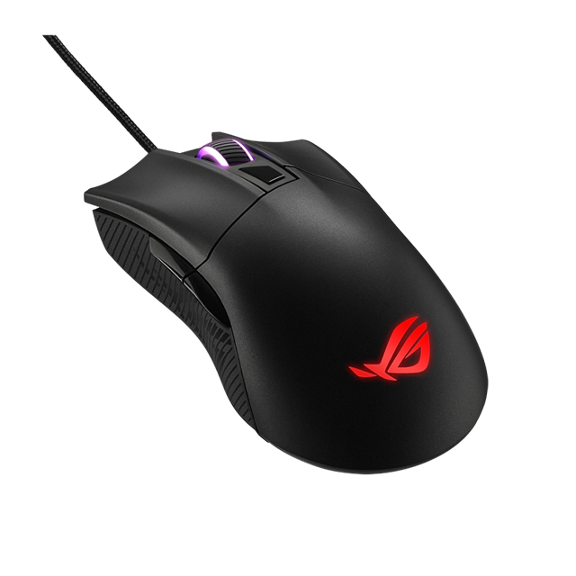 Mouse Asus ROG Gladius II Core, Alámbrico, 6200 DPI, RGB, Aura Sync - ASUS-P507-ROG