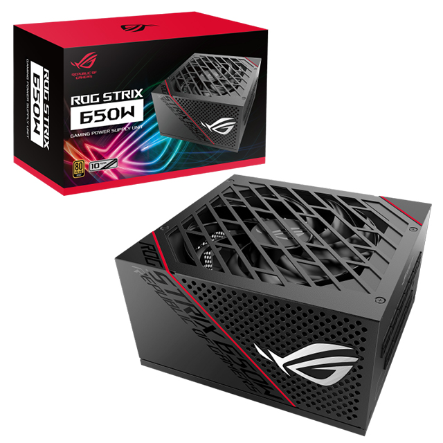 Fuente de Poder Asus ROG Strix 650G 650W 80 Plus Gold - ROG-STRIX-650G