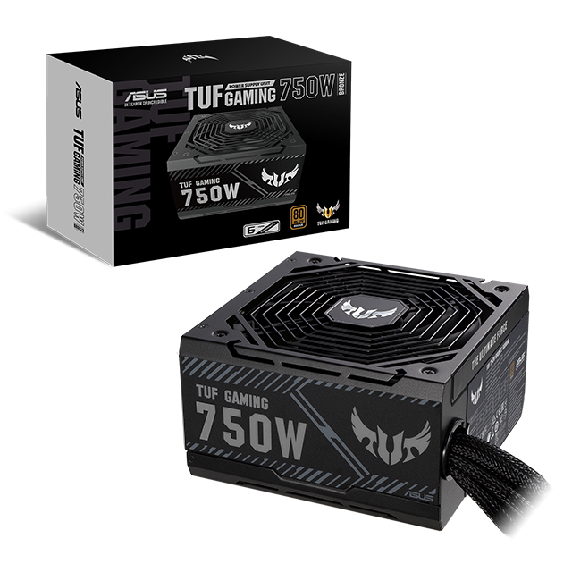 Fuente de Poder Asus TUF Gaming 750B, 750W 80 Plus Bronze - TUF-GAMING-750B