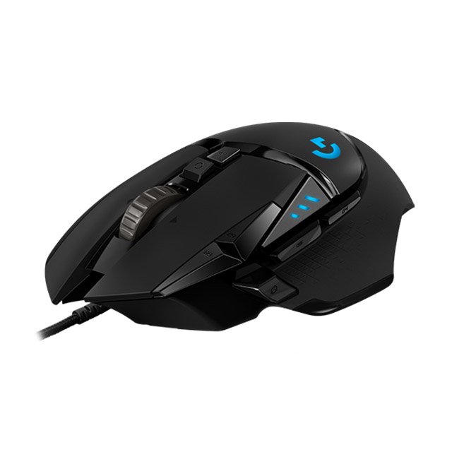 Mouse Logitech G502 Hero, Alámbrico, 16,000 DPI - 910-005550