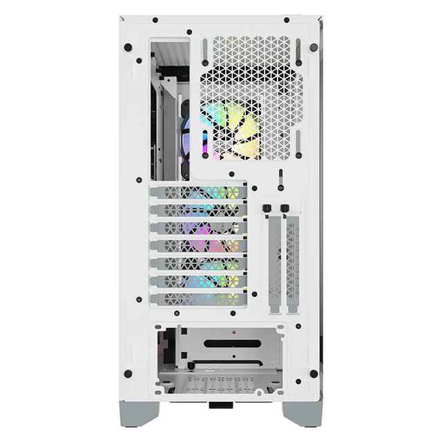 Gabinete Corsair ICUE 4000X RGB Blanco, Cristal Templado, 3 Ventiladores RGB, ATX - CC-9011205-WW