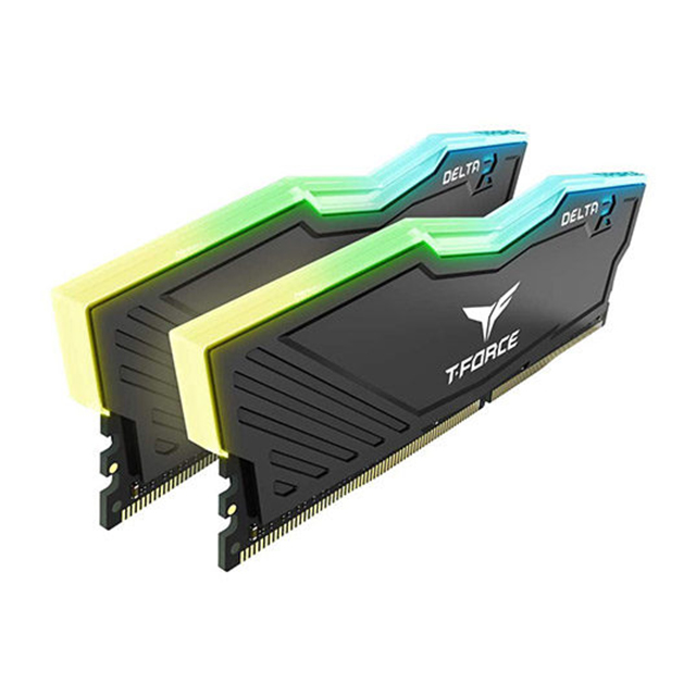 Memoria RAM Teamgroup T-Force Delta RGB 16GB 2X8GB 3200Mhz Negra - TF3D416G3200HC16CDC01