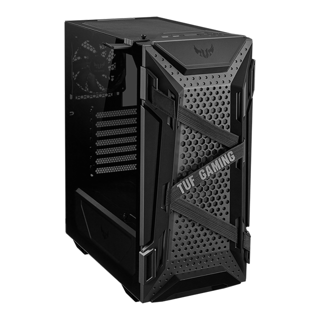 Gabinete Asus TUF Gaming GT301, Cristal Templado, 3 Ventiladores ARGB, Aura Sync, ATX, GT301/BLK/ARGB FAN