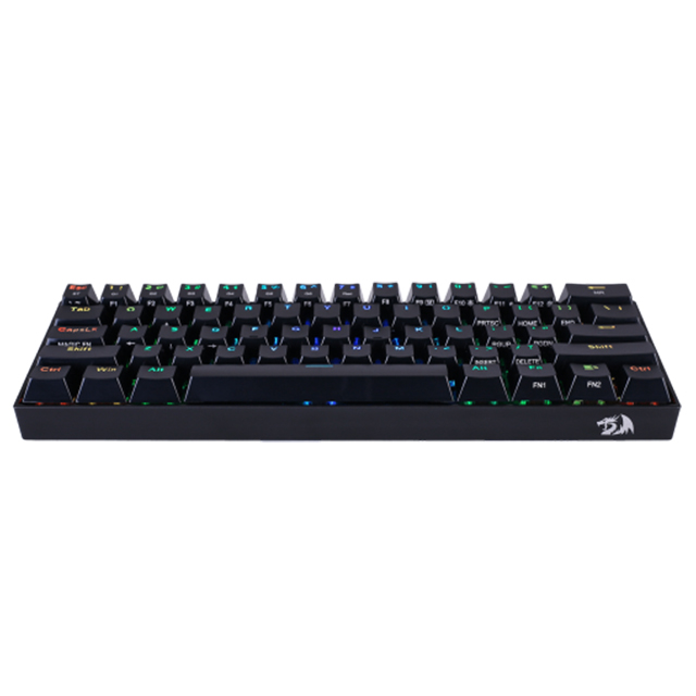 Teclado Mecanico Redragon Draconic K530-RGB Black, 60%, Switches Redragon Brown - 8800-0059 