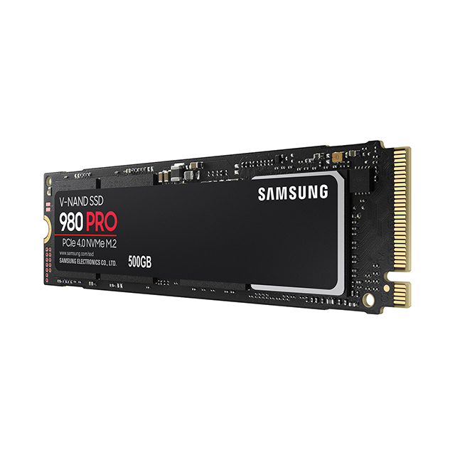 Unidad de Estado Solido SSD NVMe M.2 Samsung 980 Pro, 500GB, 6,900/5,000 MB/s, PCI Express 4.0 - MZ-V8P500