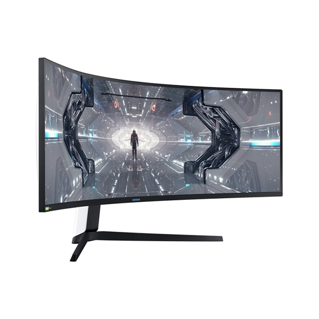 Monitor Gamer Samsung Odyssey G9 49" Curvo, 5120 x 1440, 240Hz, 1ms, QLED, HDR1000, DQHD, Nvidia G-Sync