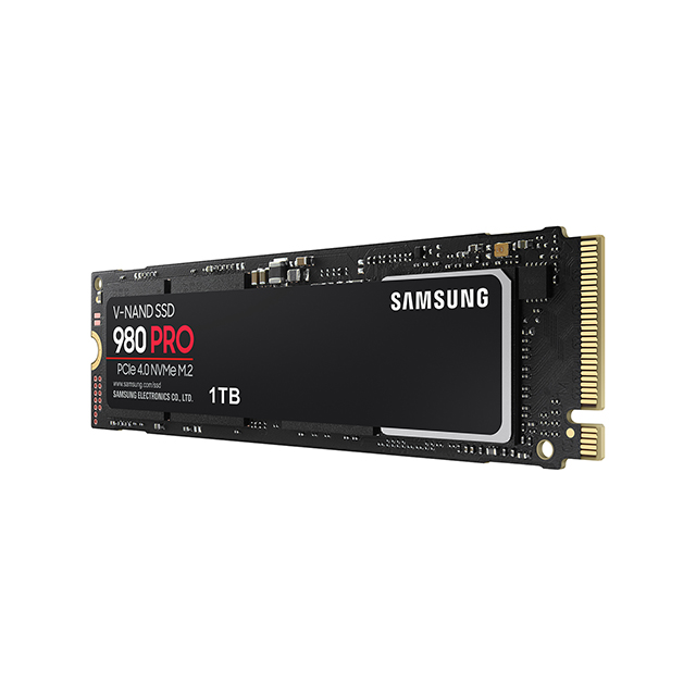 Unidad de Estado Solido SSD NVMe M.2 Samsung 980 Pro, 1TB, 7,000/5,000 MB/s, PCI Express 4.0 - MZ-V8P1T0B/AM