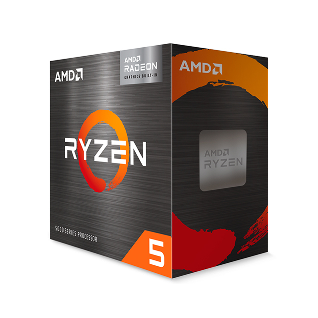 Procesador AMD Ryzen 5 5600G, 6 Cores, 12 Threads, Radeon 7 Graphics, 3.9Ghz Base, 4.4Ghz Max, Socket AM4, Wraith Stealth - 100-100000252BOX