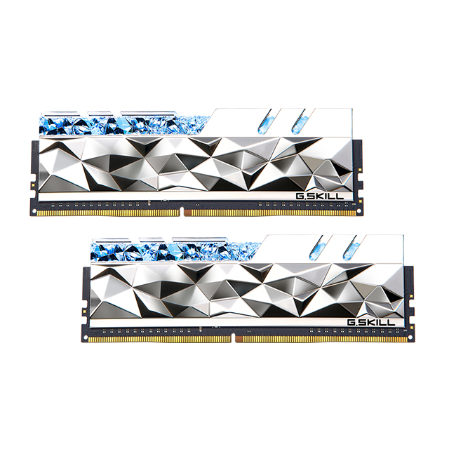 Memoria RAM G. Skill Trident Z Royal Elite Plata 32GB 2X16GB DDR4 4000MHZ CL16-19-19-39 1.40V - F4-4000C16D-32GTES