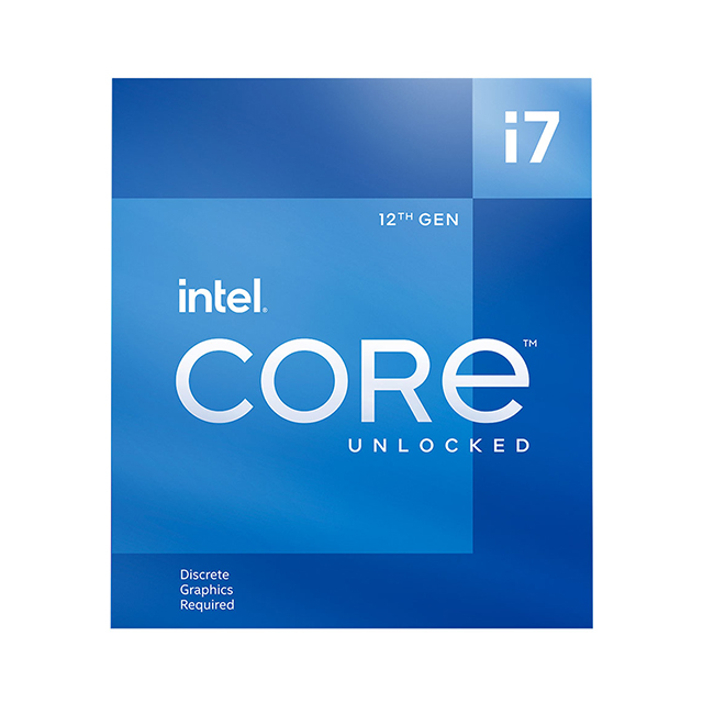 Procesador Intel Core i7-12700, 12ª Gen, 12 Núcleos (8P+4E), 20 Hilos, 4.9GHz Turbo, Socket LGA1700 – BX8071512700
