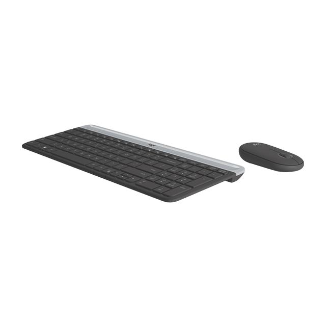 Combo de Teclado y Mouse Logitech Slim Combo MK470, Inalambrico, Español - 920-009437